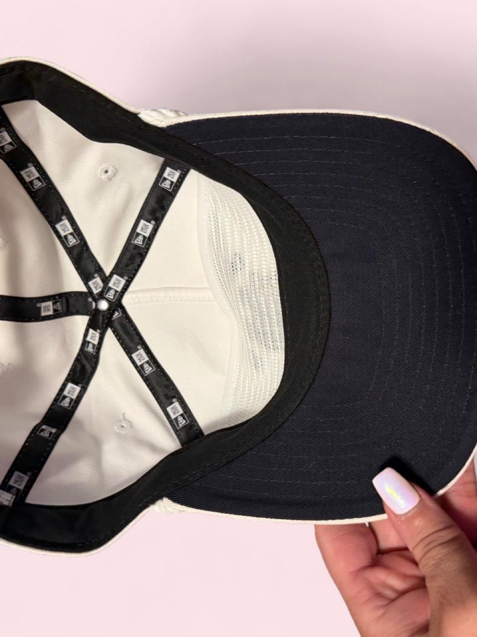 New Era University Of Notre Dame White Baseball Cap With Black Interior Trim — image 5 of 6